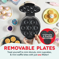 MultiMaker™ Treat Maker System: Waffle Bite, Mini Donut, Mini Cupcake
