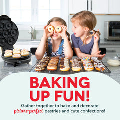 MultiMaker™ Treat Maker System: Mini Donut, Mini Cupcake, Heart Waffle