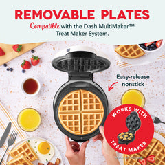 MultiMaker™ Treat Maker 2pc Plate Pack Waffle