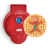 Gingerbread Man Mini Waffle Maker