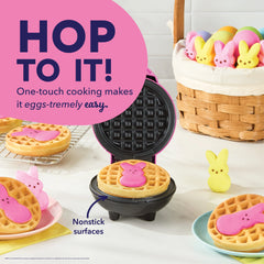 PEEPS® x Dash Bunny Mini Waffle Maker