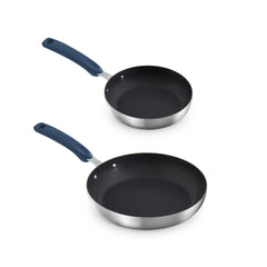 TruPro Stainless Steel Fry Pan Set - 8" 10"