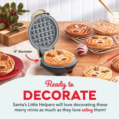 Reindeer Mini Waffle Maker
