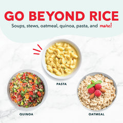 Mini Rice Cooker with Keep Warm