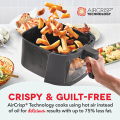 7qt Clear View Digital Air Fryer
