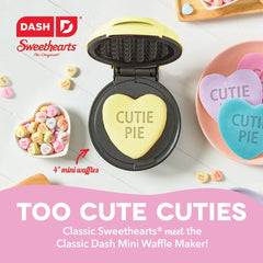 Dash x Sweethearts® Mini Waffle Maker
