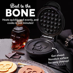 Skull Mini Waffle Maker