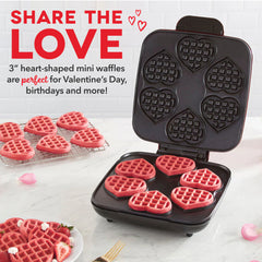 Multi Mini Heart Waffle Maker