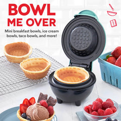 Mini Waffle Bowl Maker